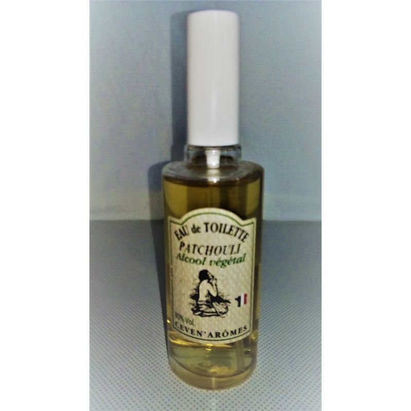 eau de toilette 50 ml patchouli avec pulvérisateur